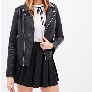 Forever 21 Contemporary Faux Leather Jacket